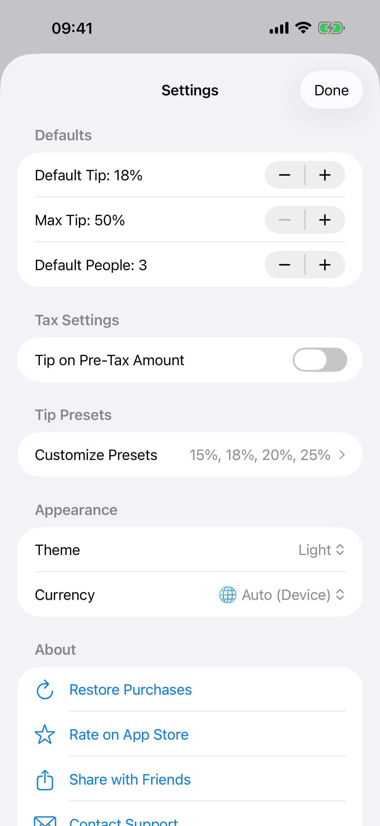Tiply iPhone screenshot 5